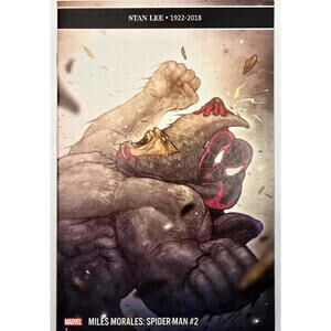 Miles Morales Spider-Man #2 2019 1:25 Sana Takeda Variant HTF Marvel Comic